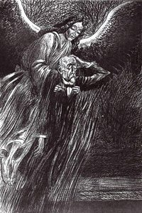 Angel Takes Ivan Hribar to Heaven by Hinko Smrekar